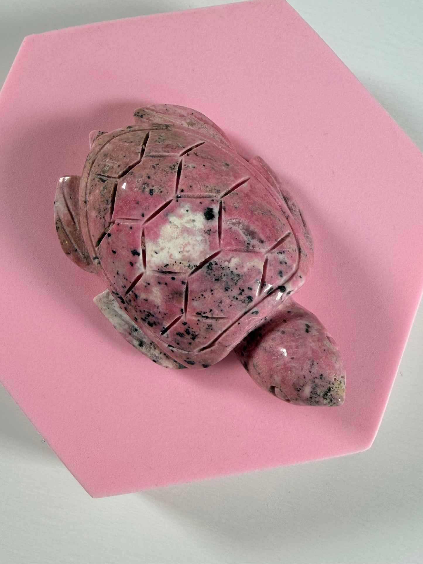 Peruvian Rhodonite tortoiseshell 5P