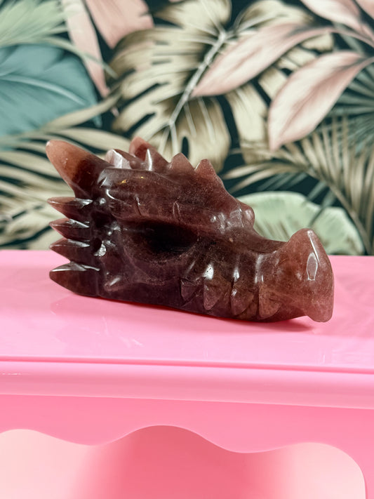 Aardbeienkwarts drakenkop