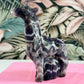 Chevron Amethyst-Giraffe