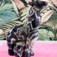 Chevron Amethyst-Giraffe