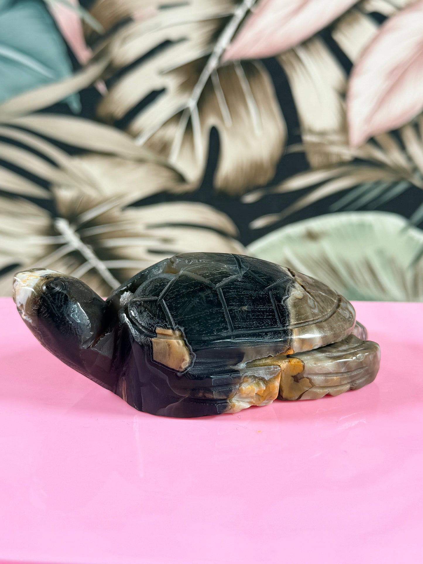 Vulkan-Achat Schildkröte