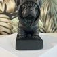 Obsidian Bulldog with hoodie