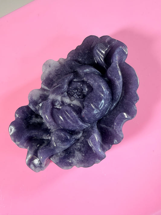 Lepidolite flower