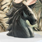 Zilver Obsidaan unicorn