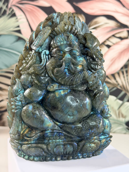 Labradorite Ganesh 2
