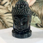 Black rose Fluoriet Boeddha hoofd 1