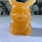 Gelber Calcit Pikachu 4 (mittel)