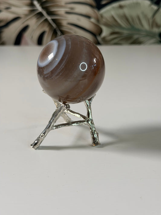 Swazi Agate sphere 8