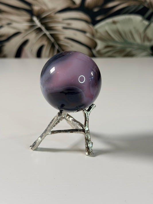 Swazi Agate sphere 9