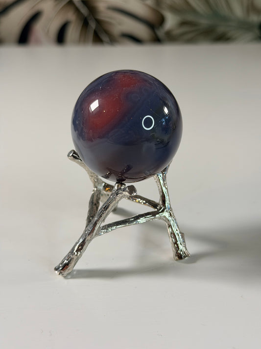 Swazi Agate sphere 16