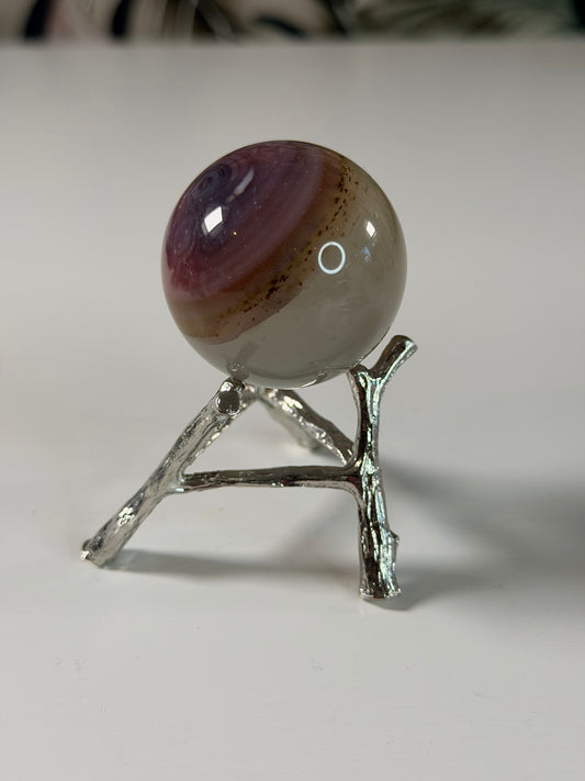Swazi Agate sphere 21