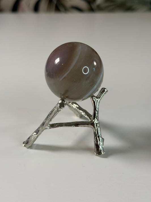 Swazi Agate sphere 23