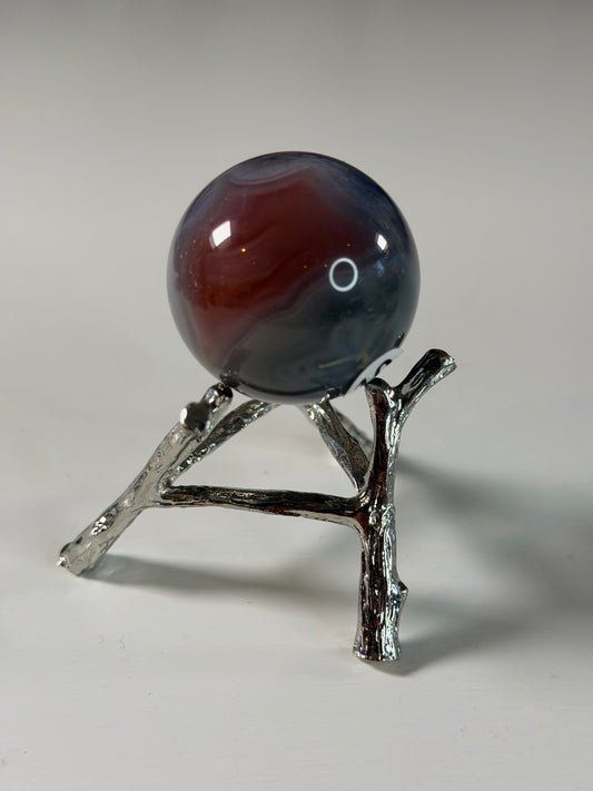 Swazi Agate sphere 25