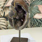 Amethyst with Agate on stand 3