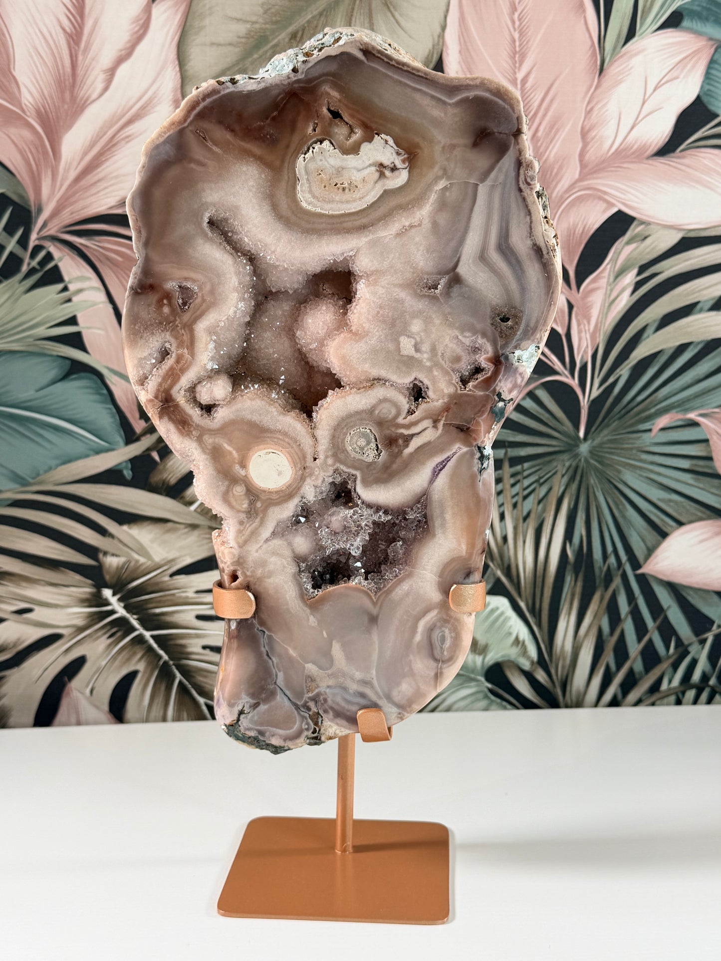 Roze Amethist slab 89