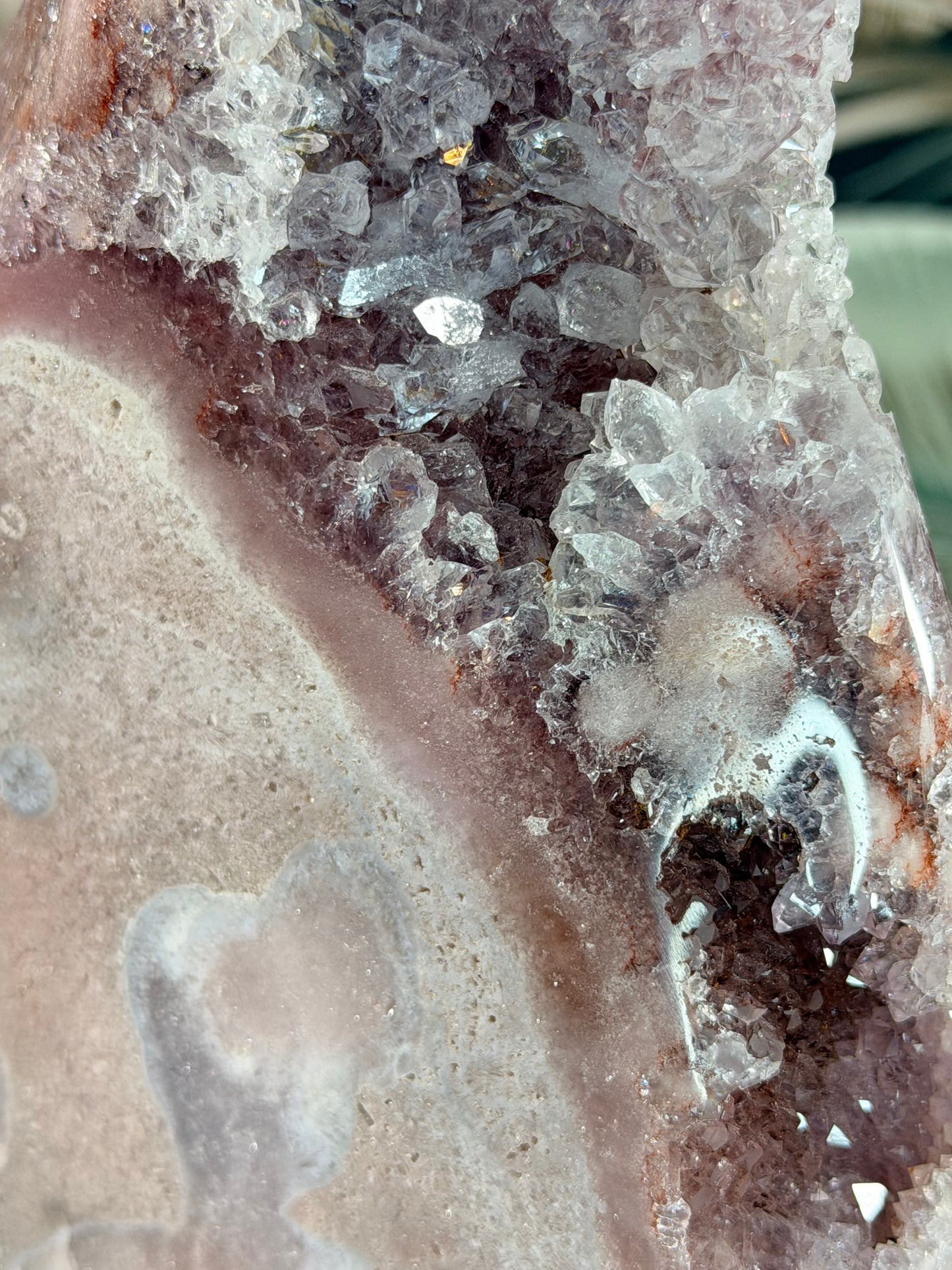 Roze Amethist slab 19