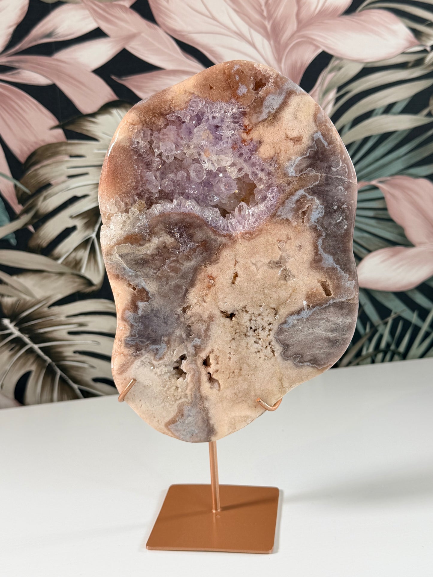 Roze Amethist slab 36