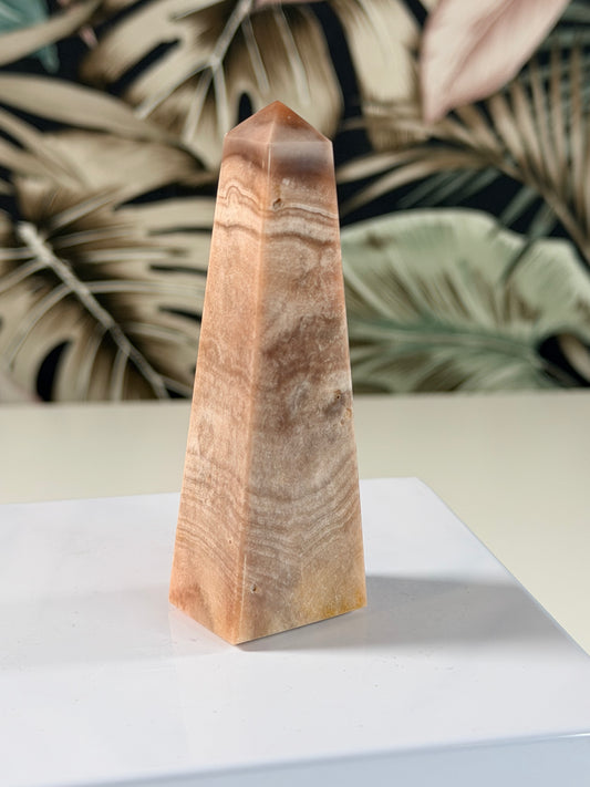 Pink Amethyst Obelisk 52