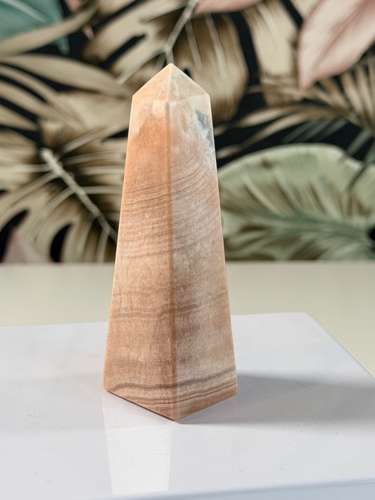 Pink Amethyst obelisk 53