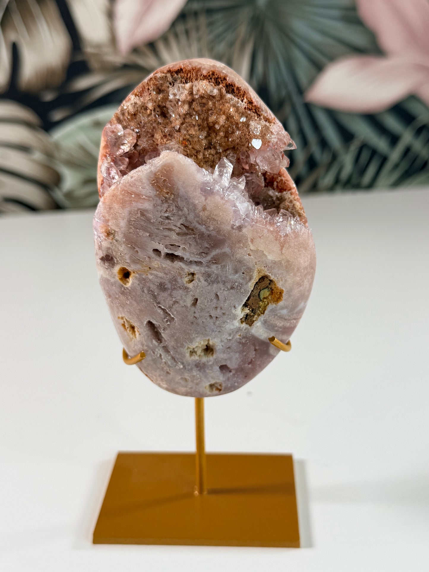 Roze Amethist op standaard 5