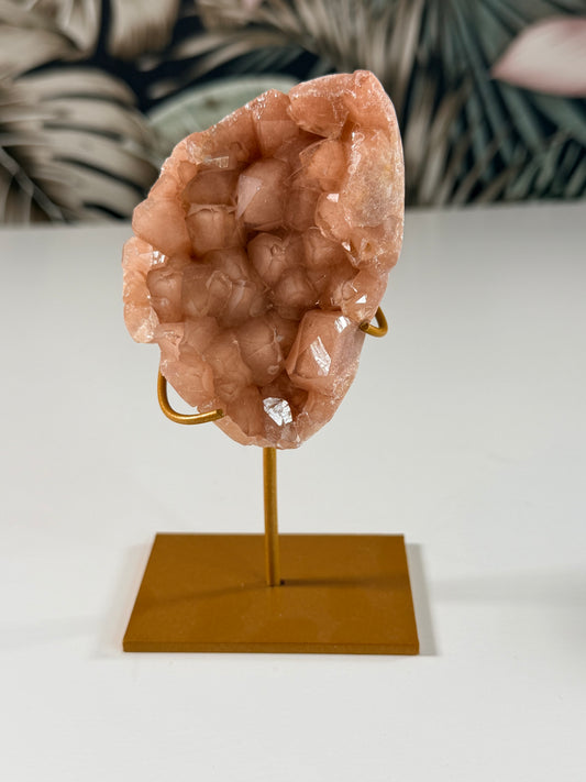 Roze Amethist op standaard 10