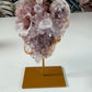 Roze Amethist op standaard 20