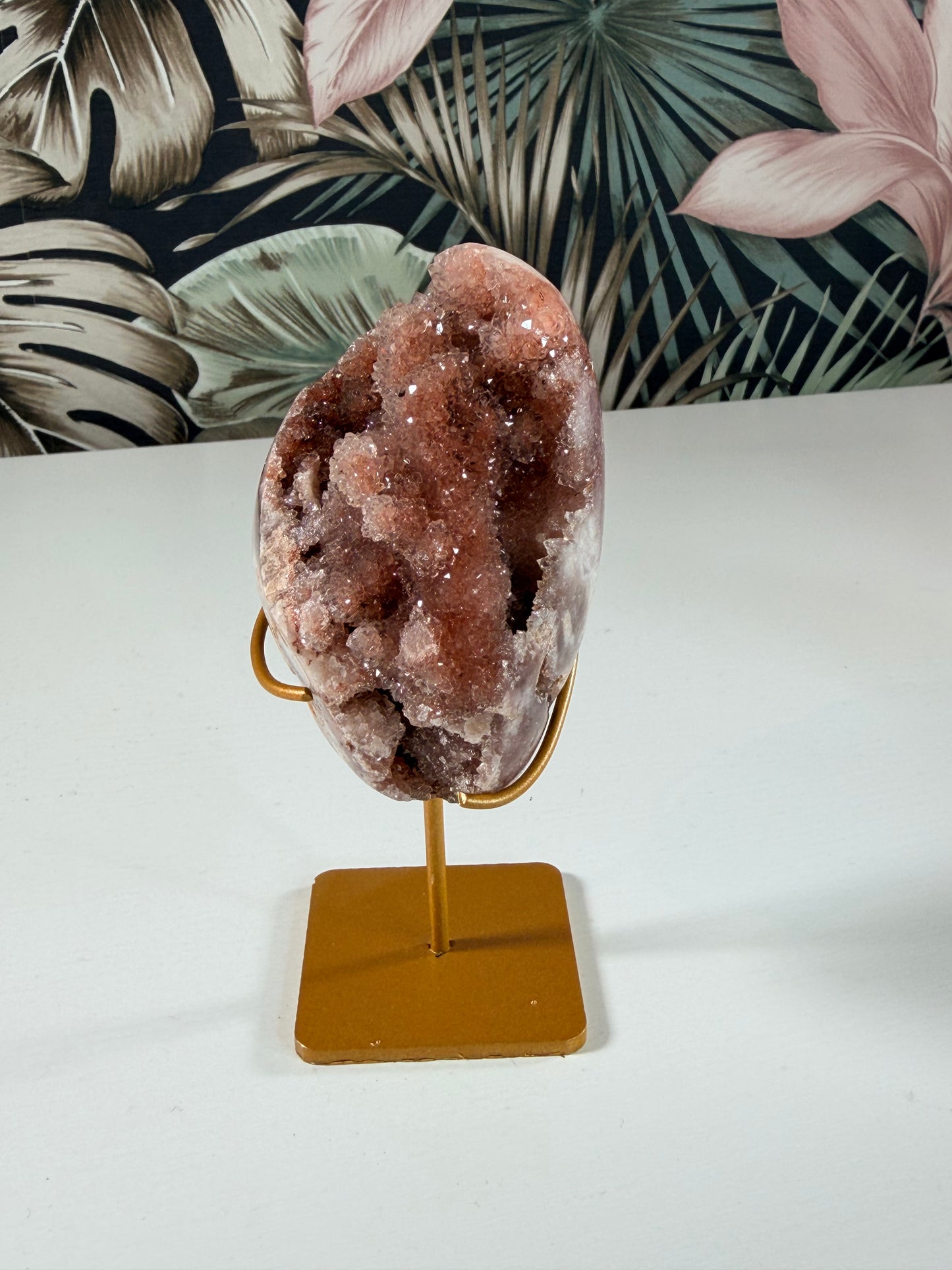 Roze Amethist op standaard 23