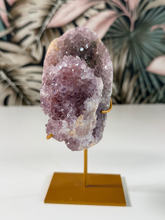 Roze Amethist op standaard 36