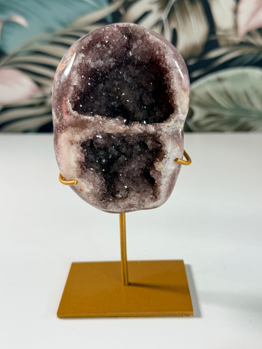 Roze Amethist op standaard 36