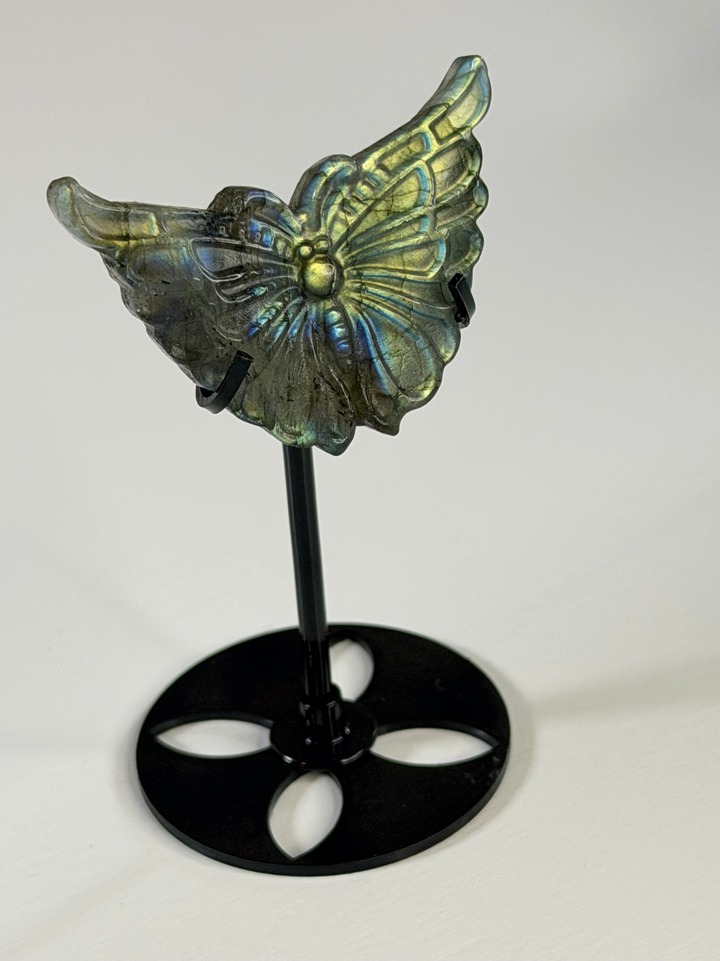 Labradorite Butterfly on stand 1