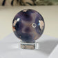 Blue Flower Agate sphere 4