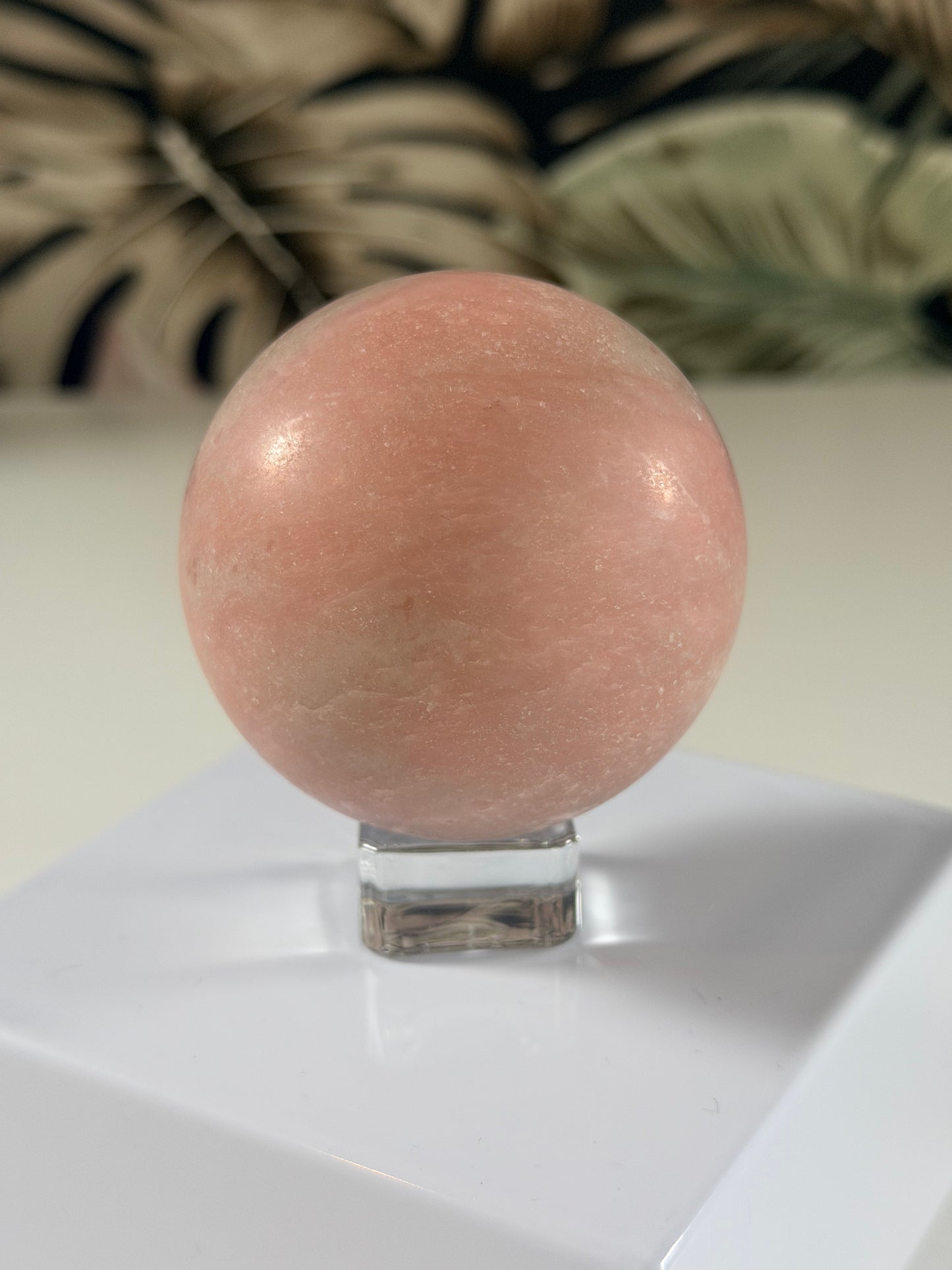 Rosa Opal Kugel 1