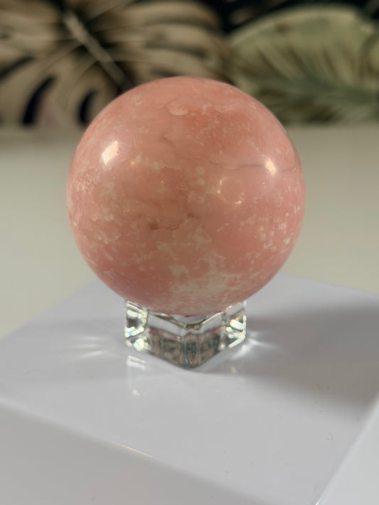 Pink Opal sphere 3