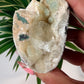 Heulandit mit Zucker-Calcit 35