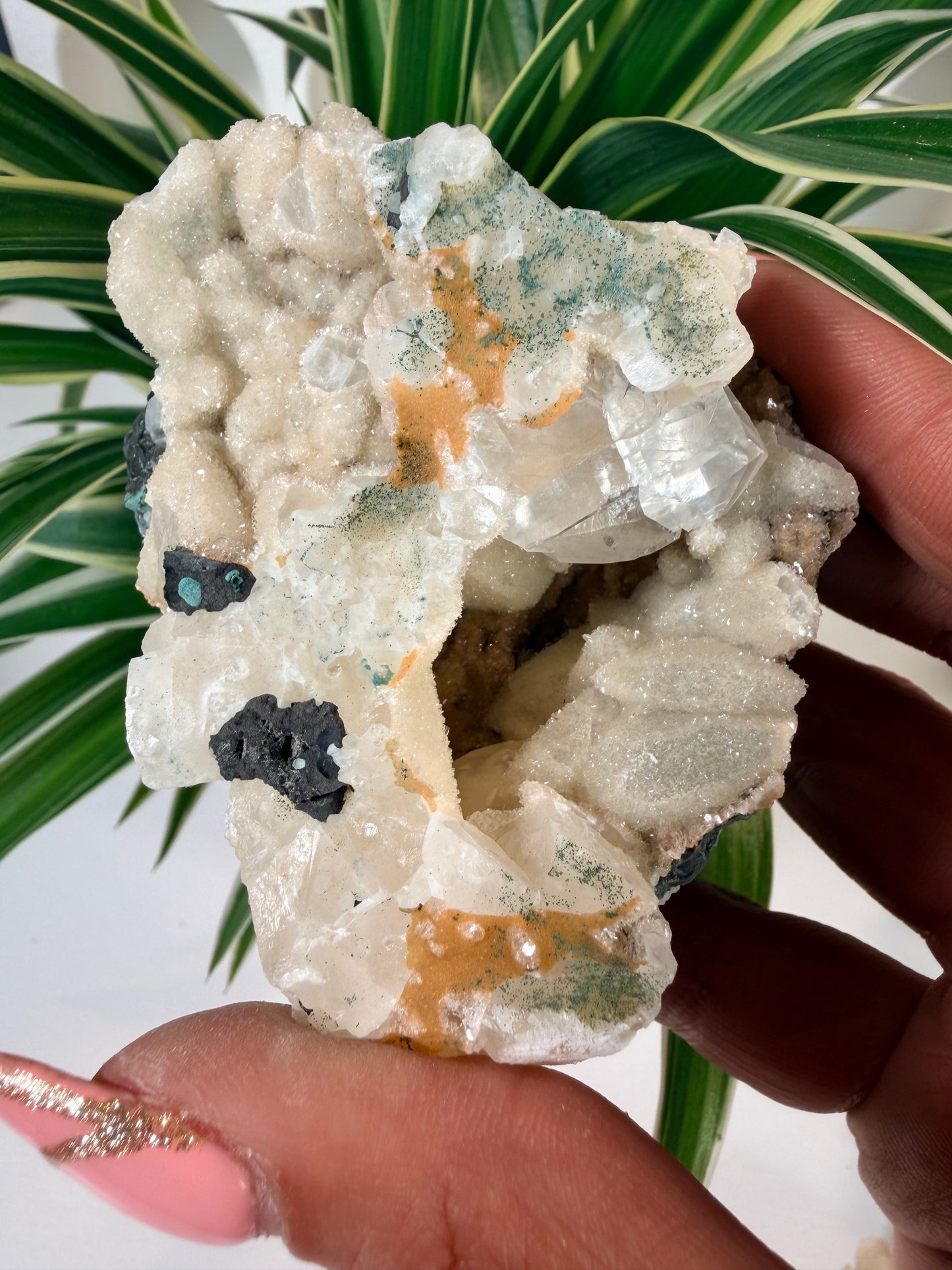 Heulandite with sugary Calcite 51