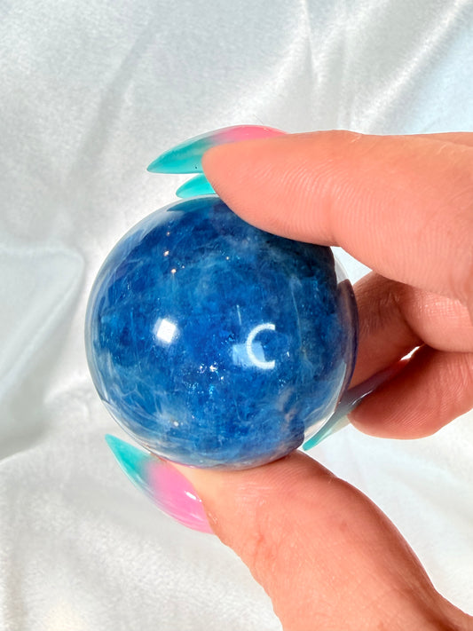 Blauwe Apatiet bol 4