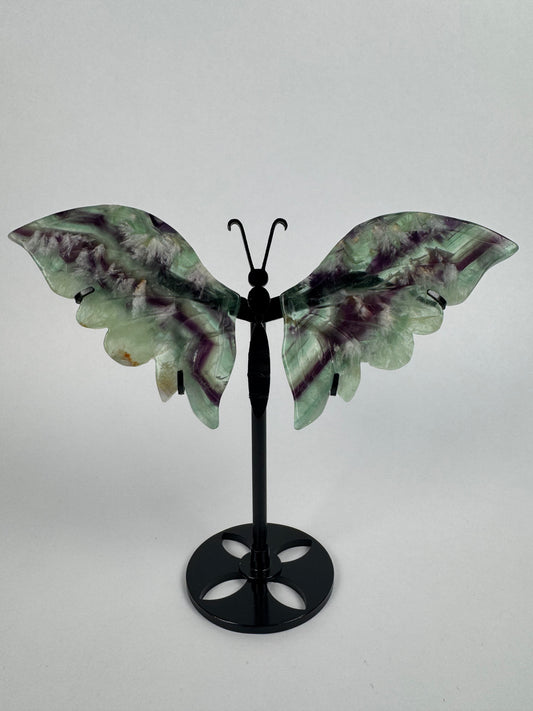Feathers Fluorite butterfly 23