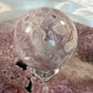 Bloem Agaat met Roze Amethist bol 2