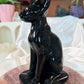 Obsidiaan sphinx kat