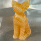Gele Calciet sphinx kat