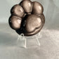 Zilver Obsidiaan kattenpootje 3