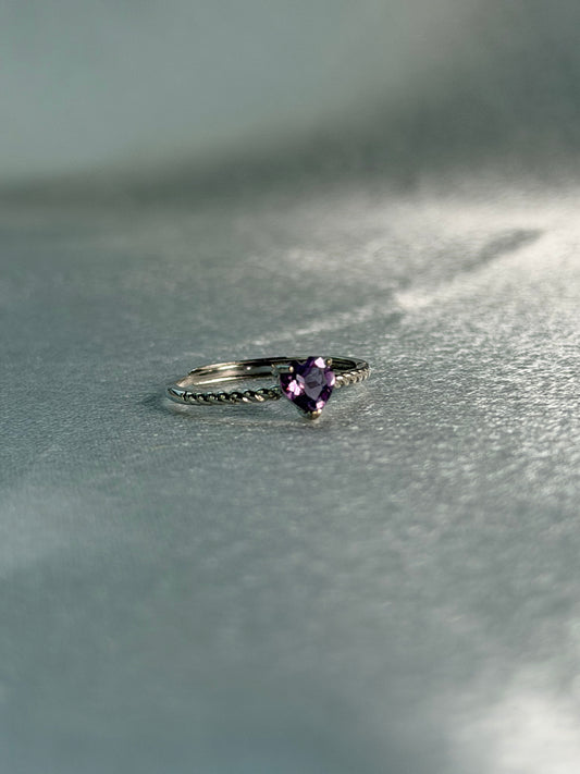 Amethist ring 1