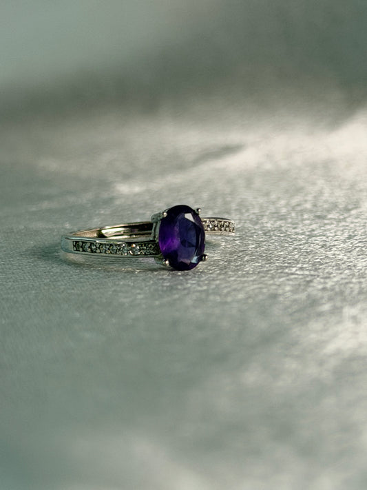 Amethist ring 5