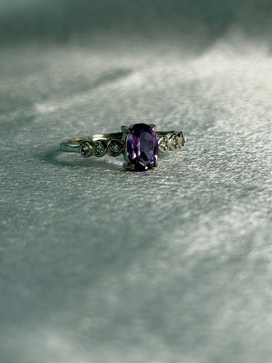 Amethist ring 6