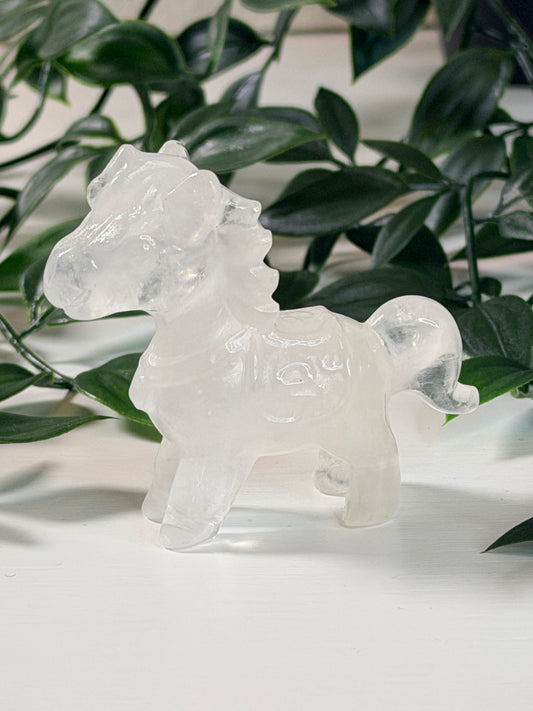 Bergkristal paardje P2