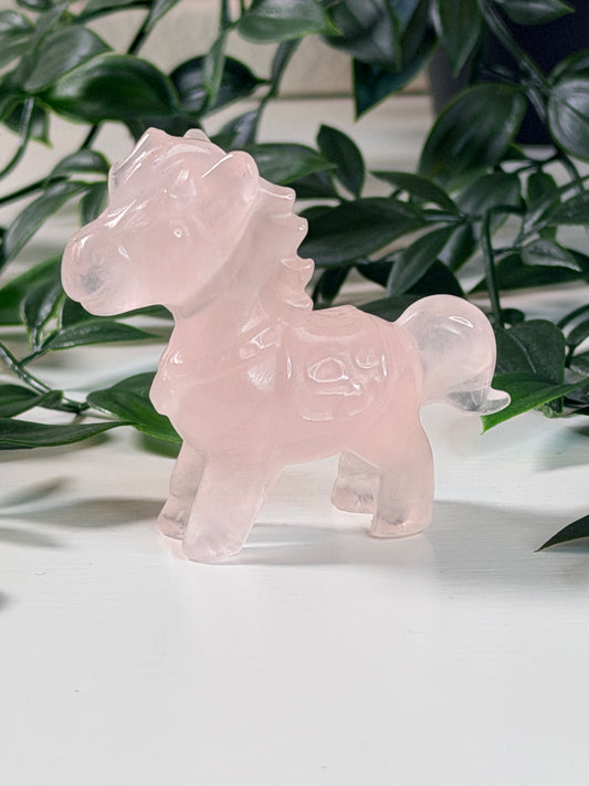 Rozenkwarts paardje P8