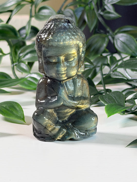 Labradoriet Boeddha B3