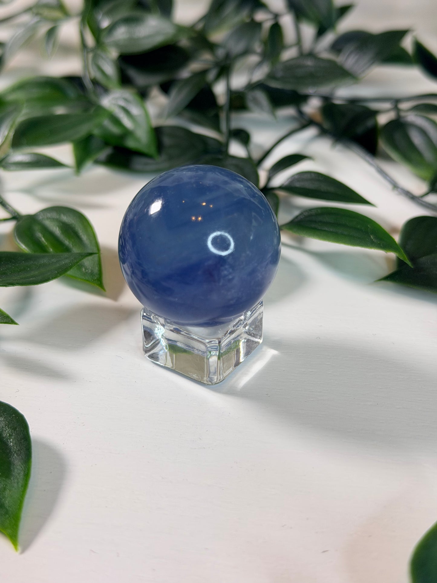 Blauwe Fluoriet bol F1