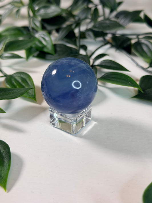 Blauwe Fluoriet bol F1