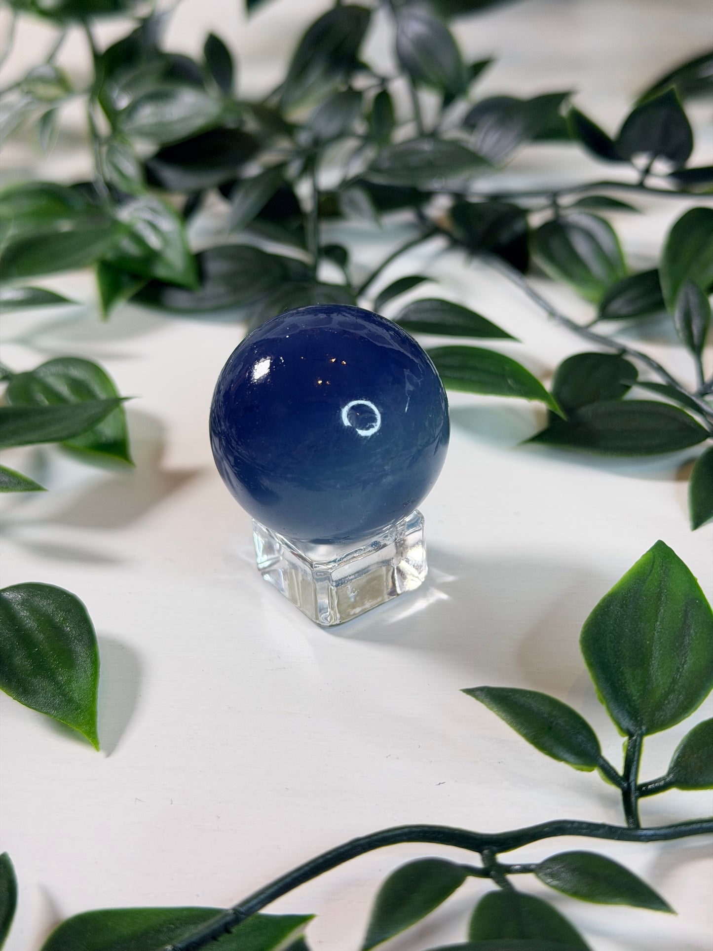 Blauwe Fluoriet bol F2